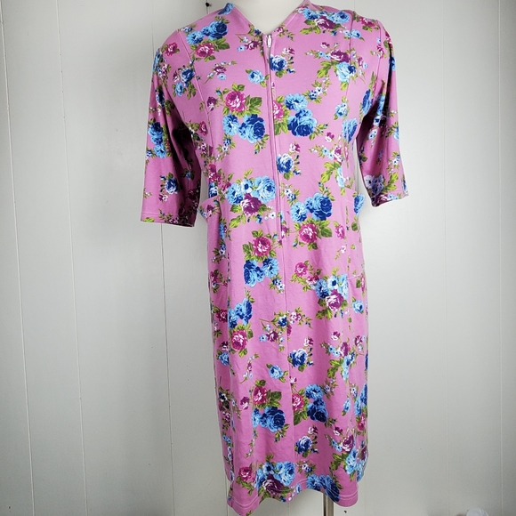 Buck & Buck zip front foral dress size 2x - Picture 12 of 12